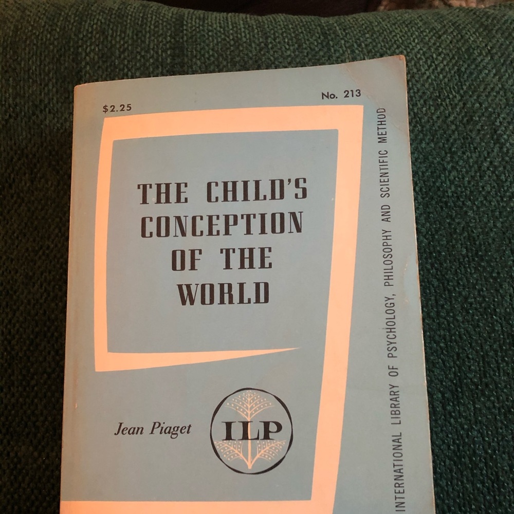 1969 The Child’s Conception of the World by Piaget
